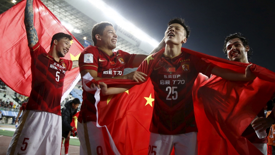 China sets a goal to win soccer's World Cup by 2050